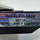08-15 Audi TT Driver Left Exterior Door Handle Assembly Ice Silver OEM