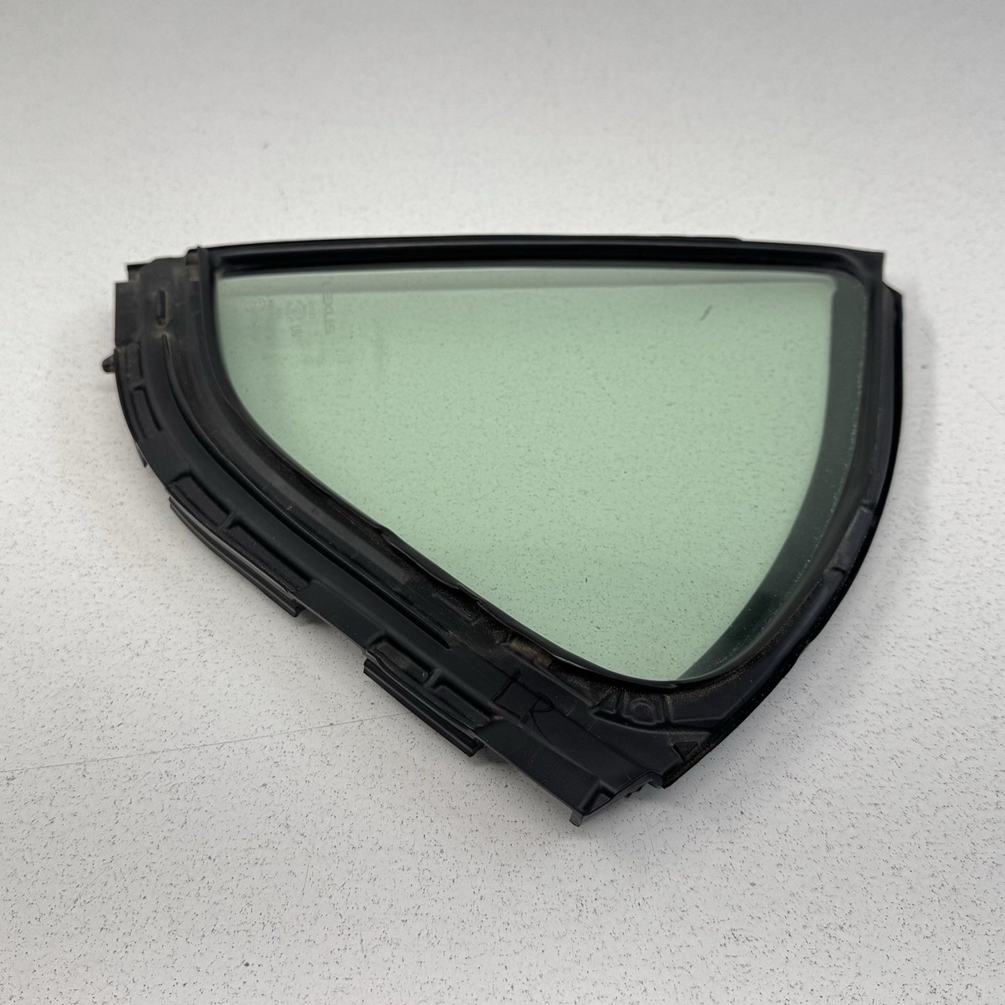21-26 Lexus IS300 IS350 IS500 Driver Left Rear Door Corner Vent Window Glass OEM