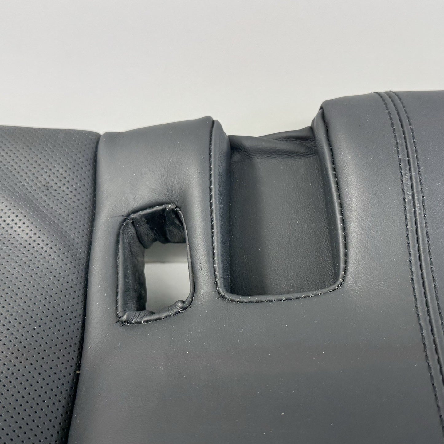 12-16 BMW M5 F10 Rear Lower Bottom Seat Cushion Cover Leather Black OEM