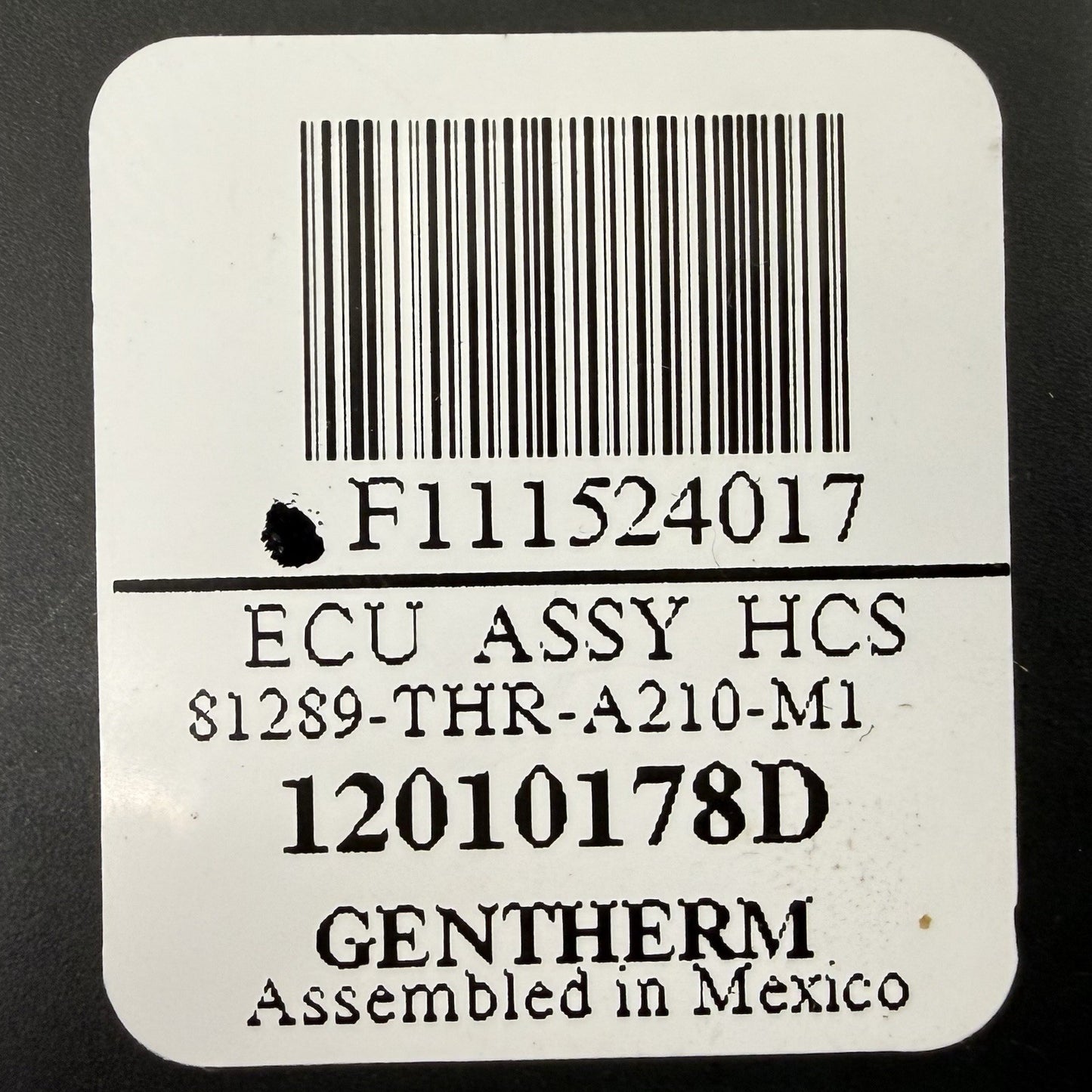 18-26 Honda Odyssey Right Front Seat HCS Seat Sensor Control Module OEM