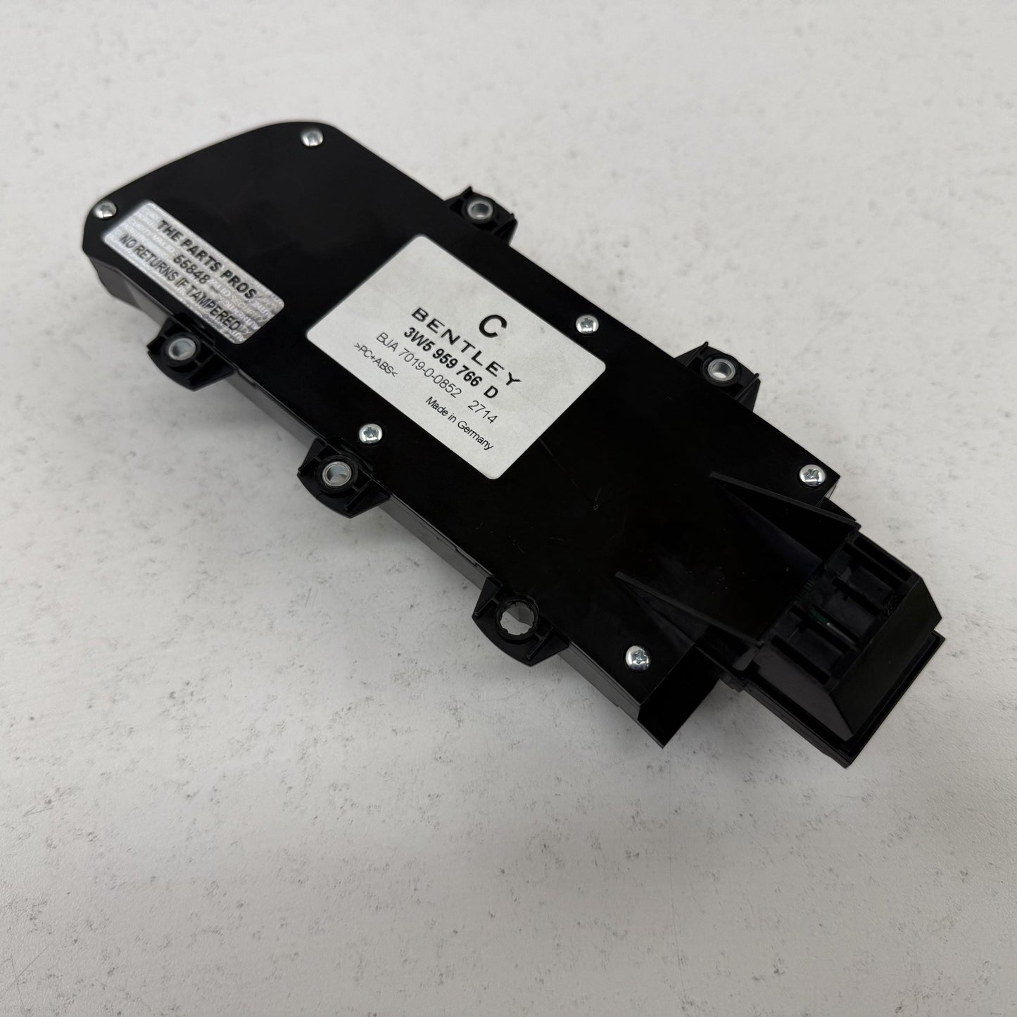 2014-2018 Bentley Flying Spur Right Front Power Seat Control Switch OEM