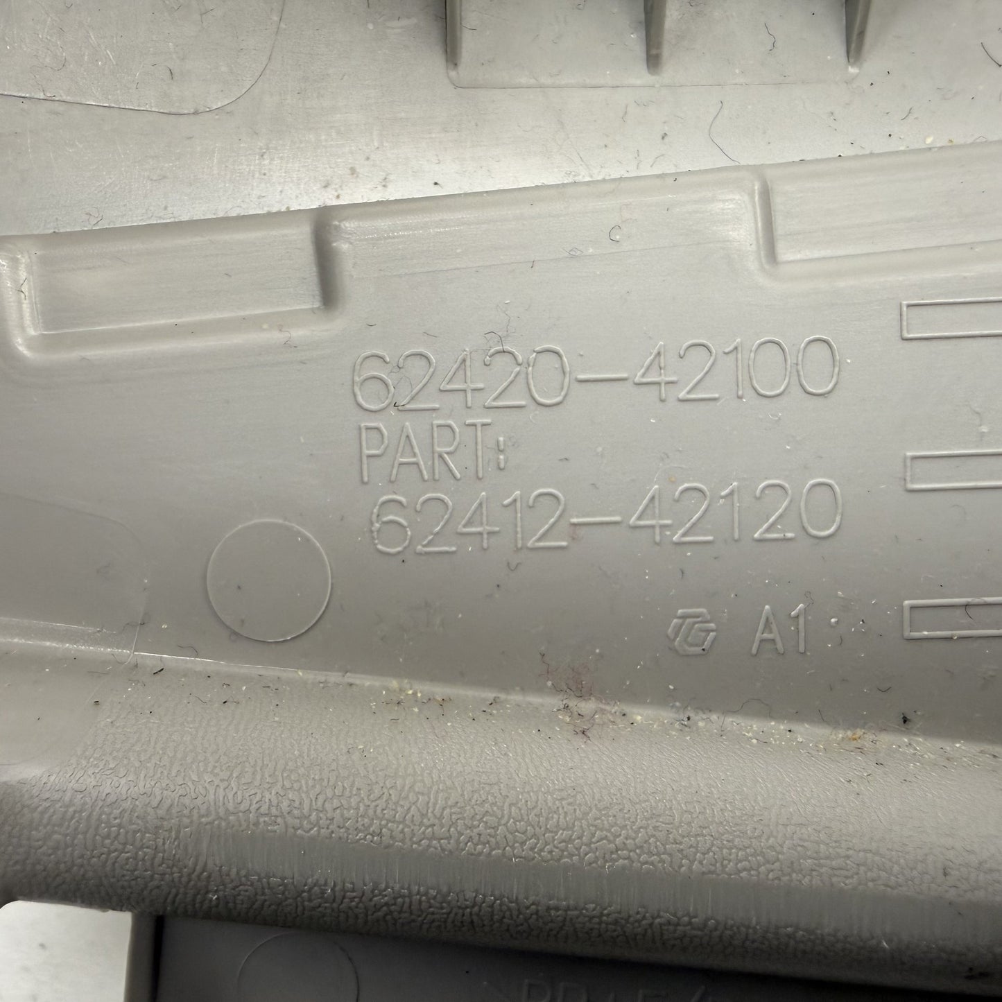 2019-2025 Toyota RAV4 Driver Left Upper B Pillar Interior Trim Cover Gray OEM