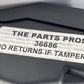 10-16 PORSCHE PANAMERA REAR CENTER CONSOLE HEATED SEAT SWITCH PANEL TRIM OEM
