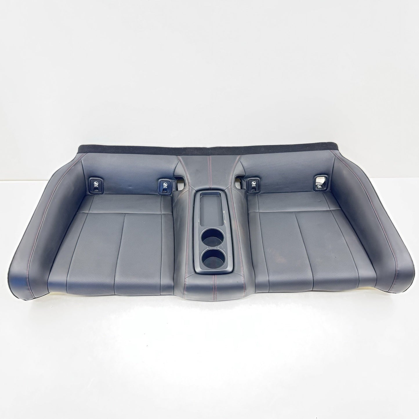 17-22 Infiniti Q60 Red Sport Rear Seat Set Upper And Lower Cushion OEM