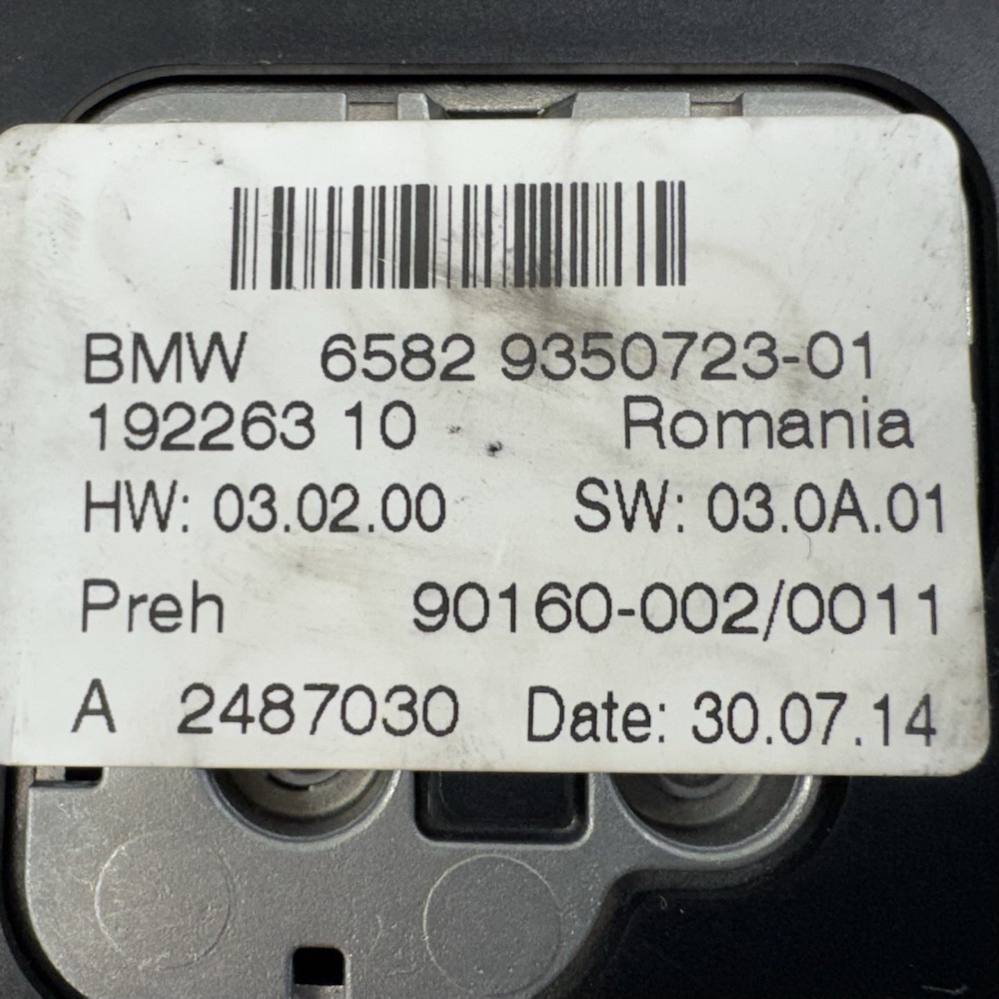 BMW F22 F30 F80 F82 M3 M4 IDrive Navigation Controller Knob MBT Nav Button OEM