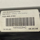 08-15 Audi TT Rear Cradle Subframe Crossmember Suspension Carrier 1Q0505315C OEM