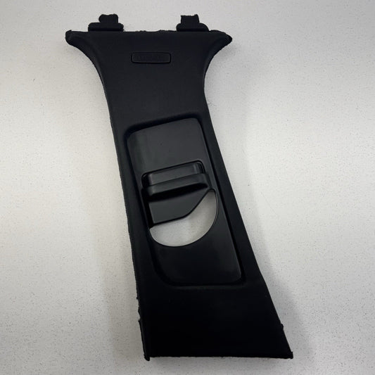 08-14 Mercedes W204 C250 Driver Left Upper B Pillar Trim Cover Black OEM