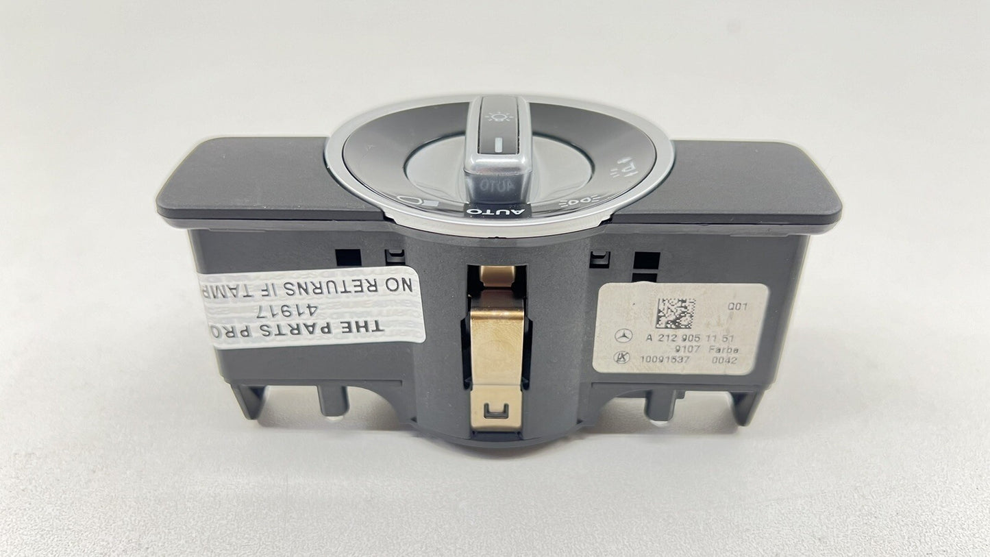 12-18 MERCEDES BENZ CLS550 W218 HEADLIGHT HEAD LIGHT LAMP CONTROL SWITCH OEM