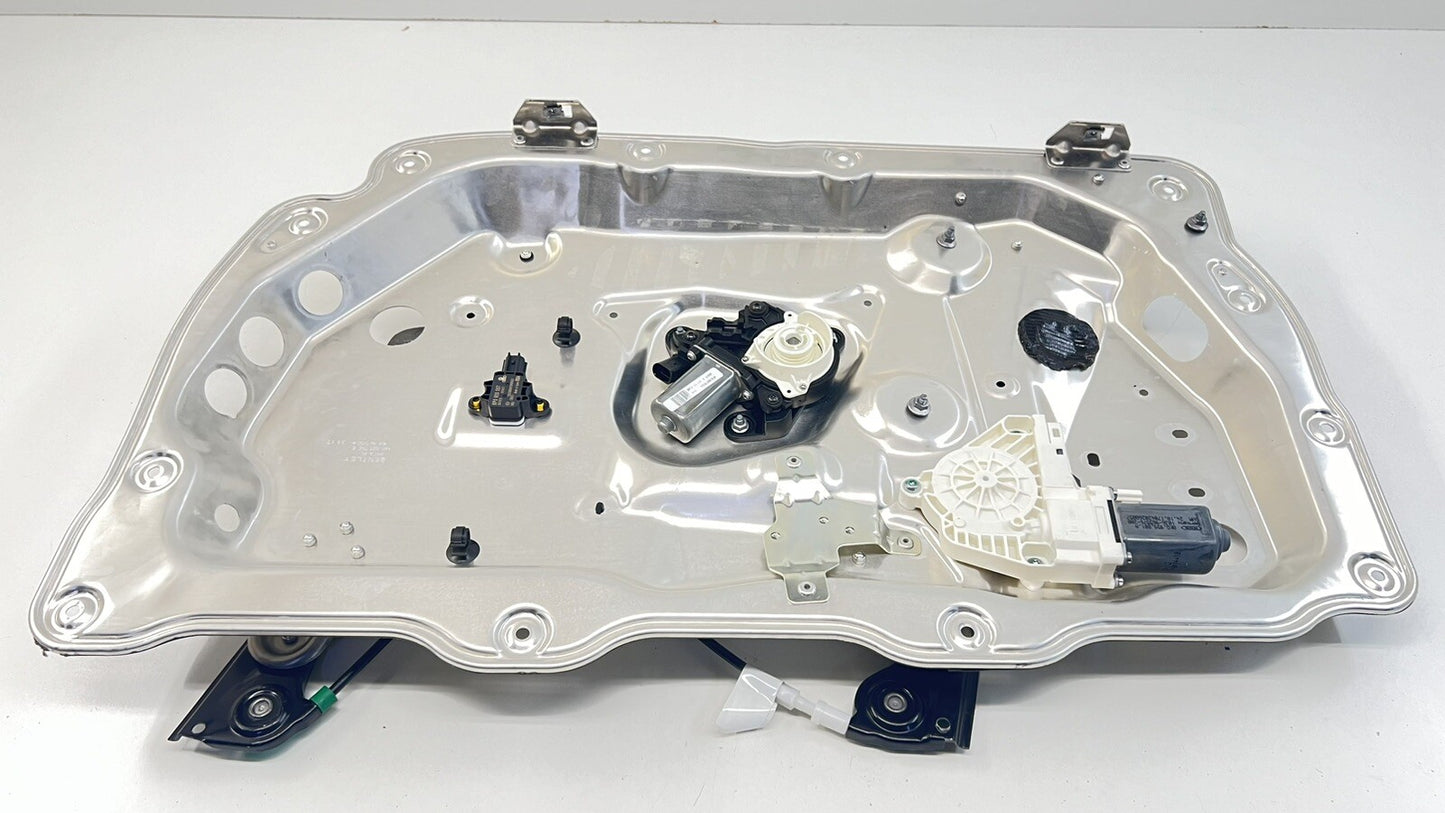 13-18 BENTLEY FLYING SPUR RIGHT FRONT DOOR WINDOW REGULATOR MOTOR CARRIER OEM