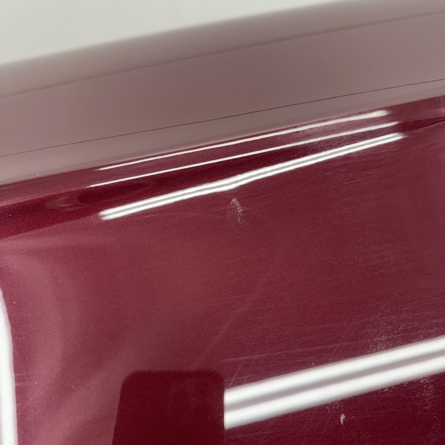 07-17 Aston Martin Vantage Driver Left Door Shell Merlot Red OEM *NOTE*