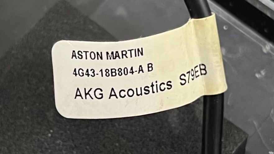 07-17 ASTON MARTIN VANTAGE OVERHEAD CONSOLE DOME READING LIGHT LAMP PANEL OEM