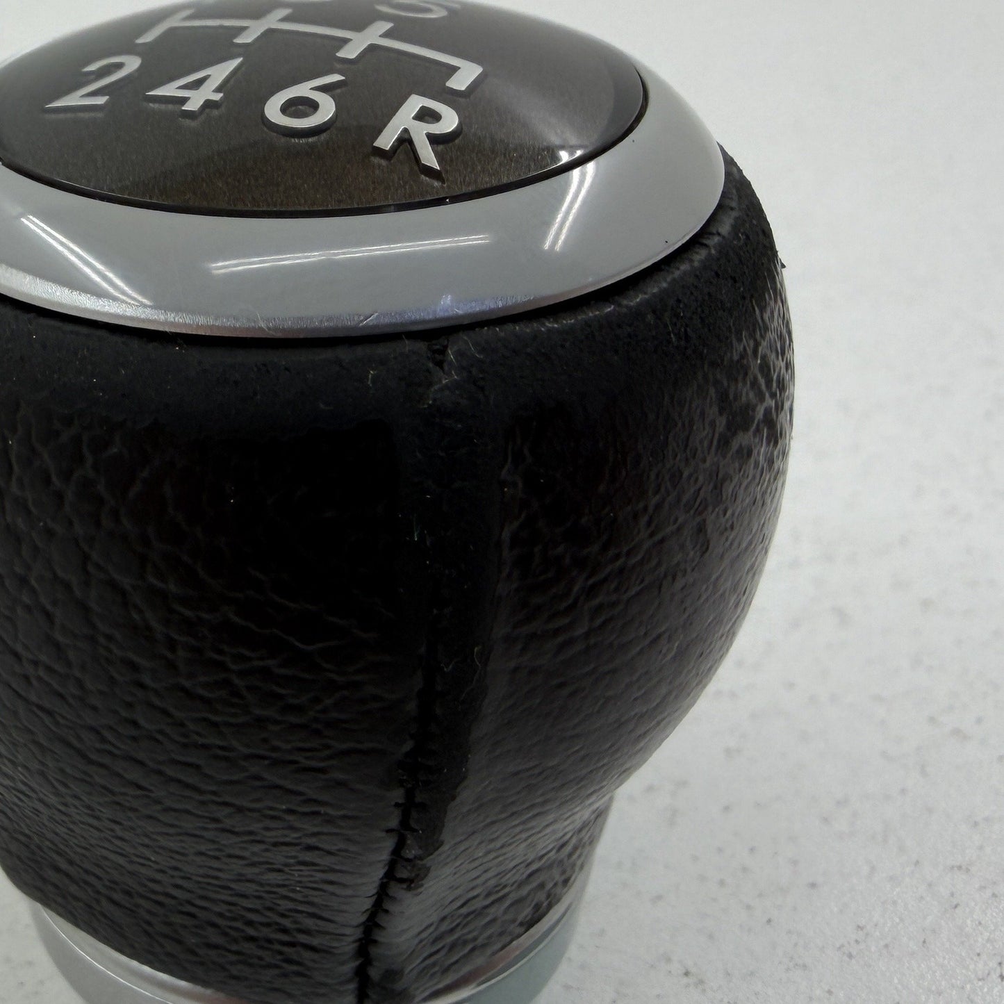 2022-2026 Subaru WRX 6 Speed Manual Gear Shift Knob Leather Black OEM
