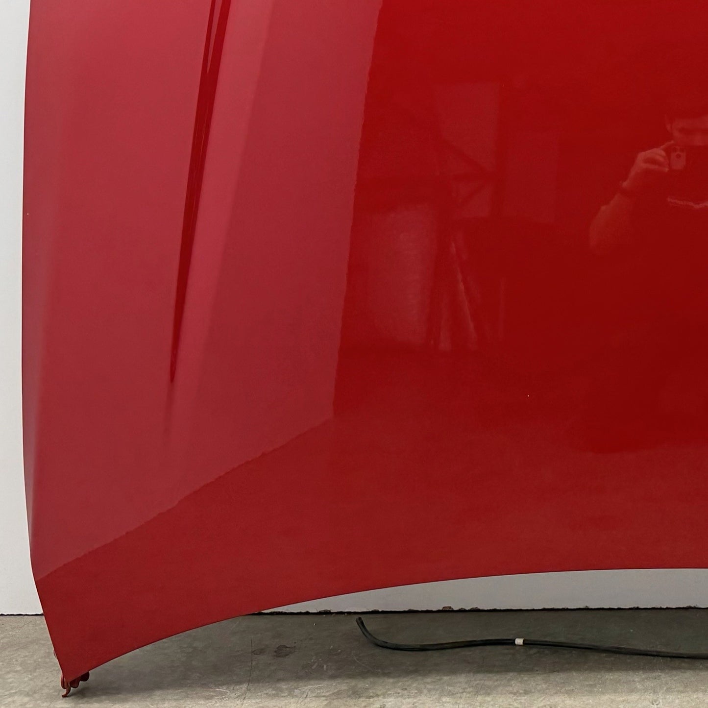 25-26 Toyota Camry Front Hood Panel Complete W/ Hinges Supersonic Red OEM