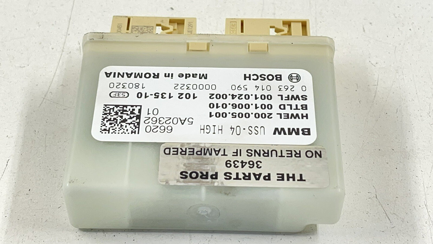 20-23 TOYOTA SUPRA ULTRASONIC PDC PARKING SENSOR CONTROL MODULE 5A02362 OEM