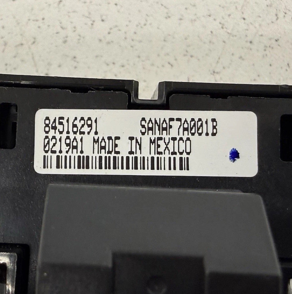 16-24 Chevrolet Camaro Traction Control Drive Mode Selector Switch 84516291 OEM