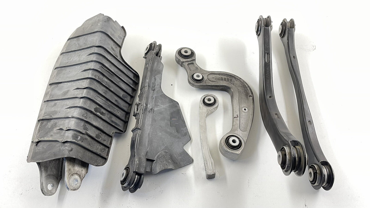 17-20 AUDI A4 S4 DRIVER LEFT REAR CONTROL ARM SUSPENSION SET OEM