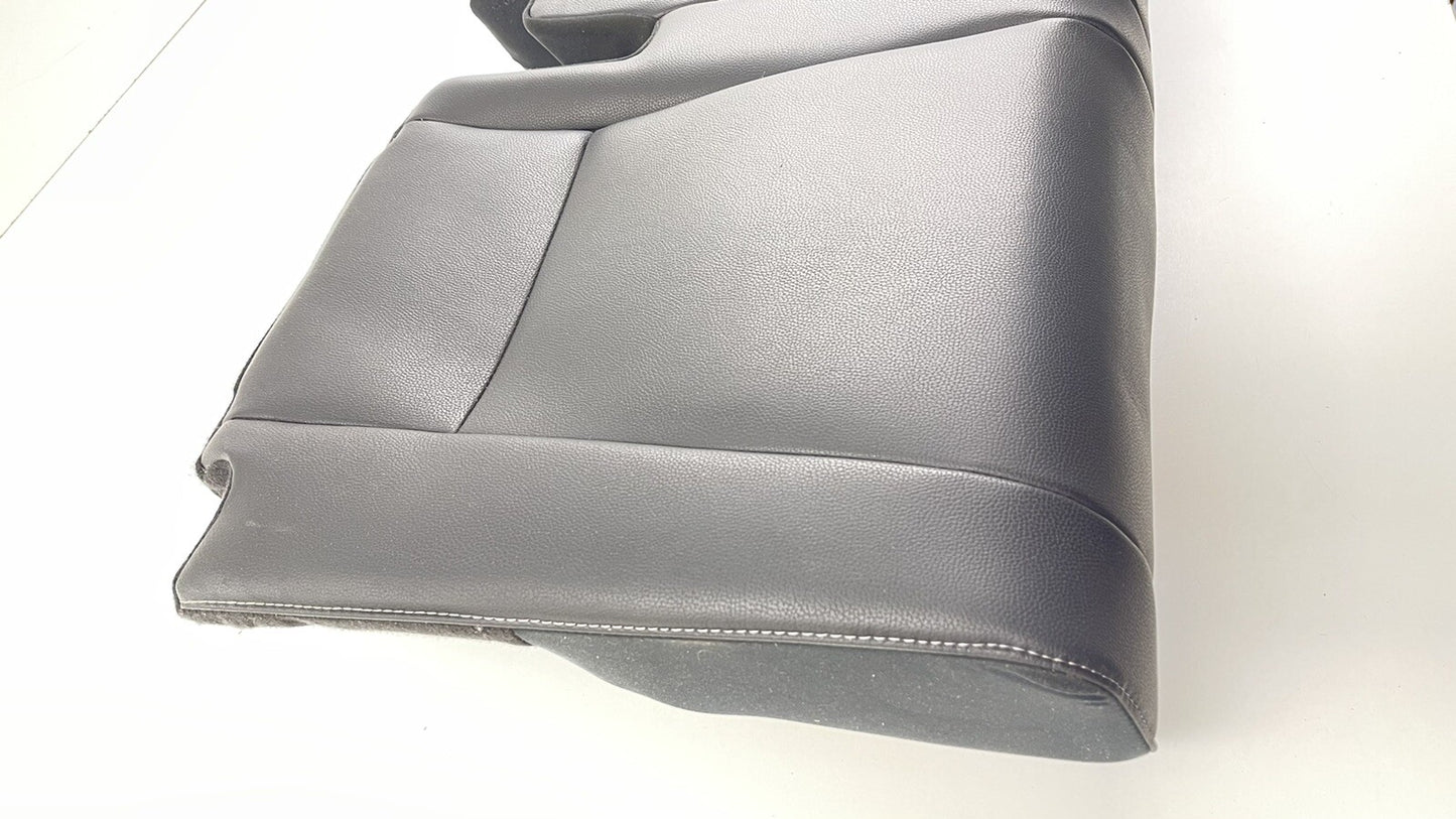 16-18 HONDA PILOT REAR 3RD ROW LOWER SEAT CUSHION COVER LEATHER BLACK OEM