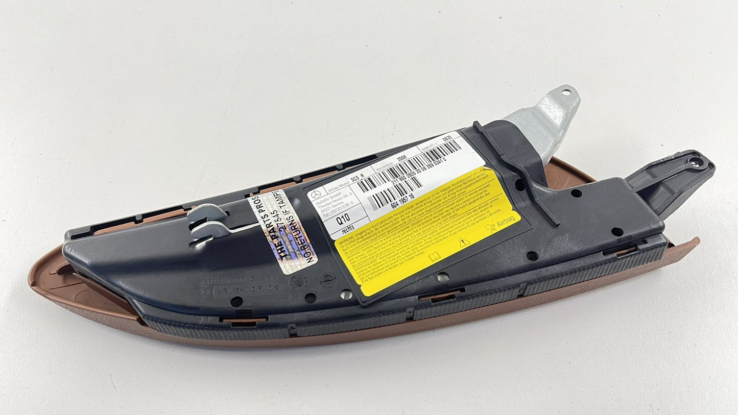 03-09 MERCEDES BENZ E350 W211 PASSENGER RIGHT FRONT SEAT AIRBAG AIR BAG OEM