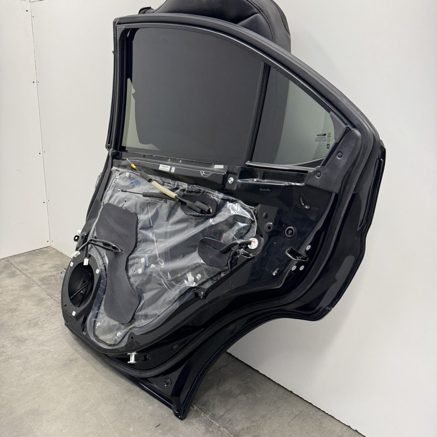 22-25 SUBARU WRX PASSENGER RIGHT REAR DOOR COMPLETE BLACK OEM