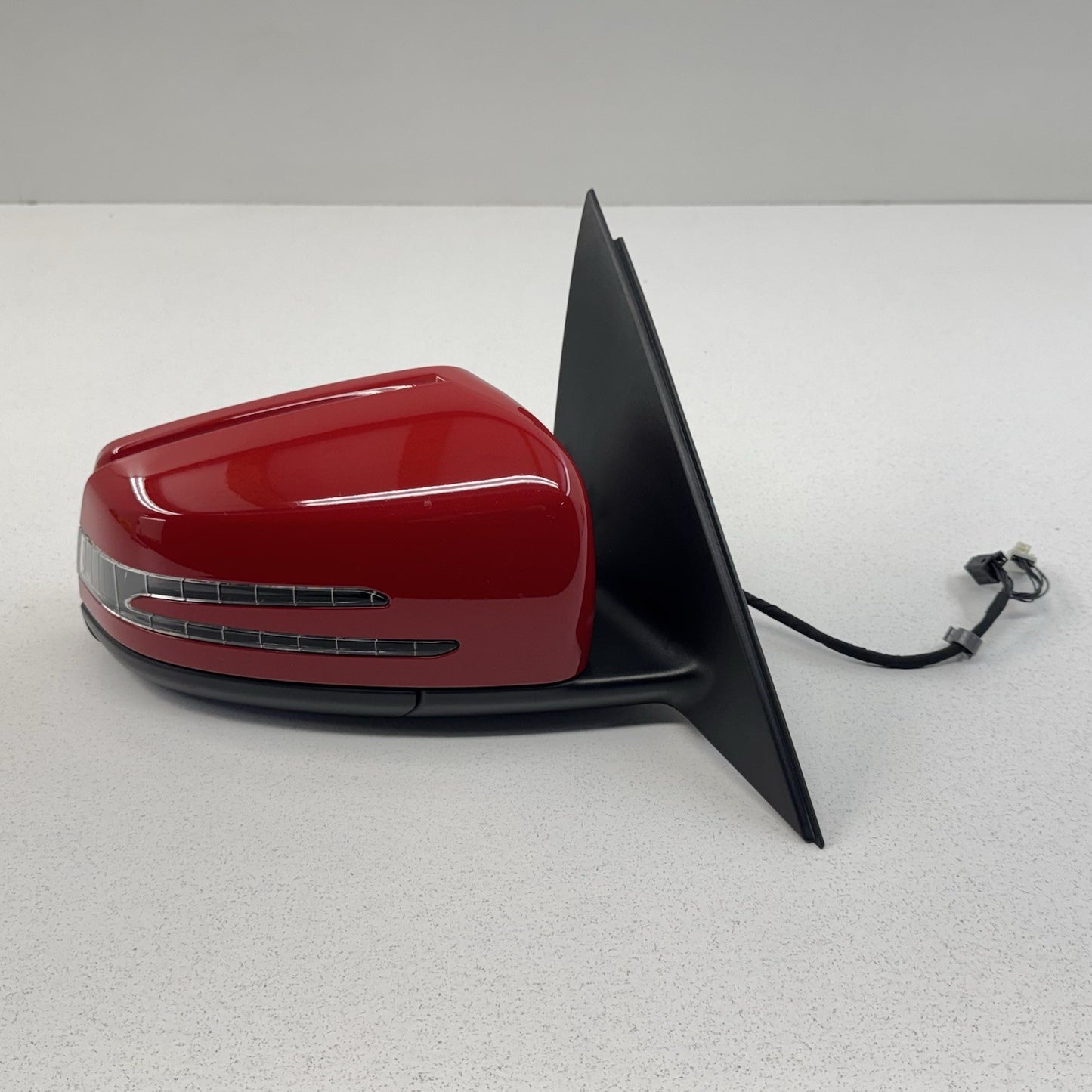 12-14 Mercedes W204 C250 Passenger Right Door Mirror Side View Mars Red OEM