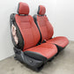 2015-2017 Ford Mustang GT Premium Front Seat Pair Leather Red Line OEM