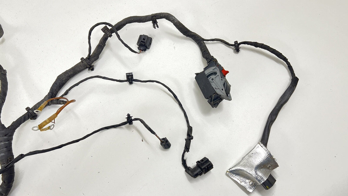 13-18 BENTLEY FLYING SPUR W12 LEFT FRONT ENGINE BAY WIRING WIRE HARNESS OEM