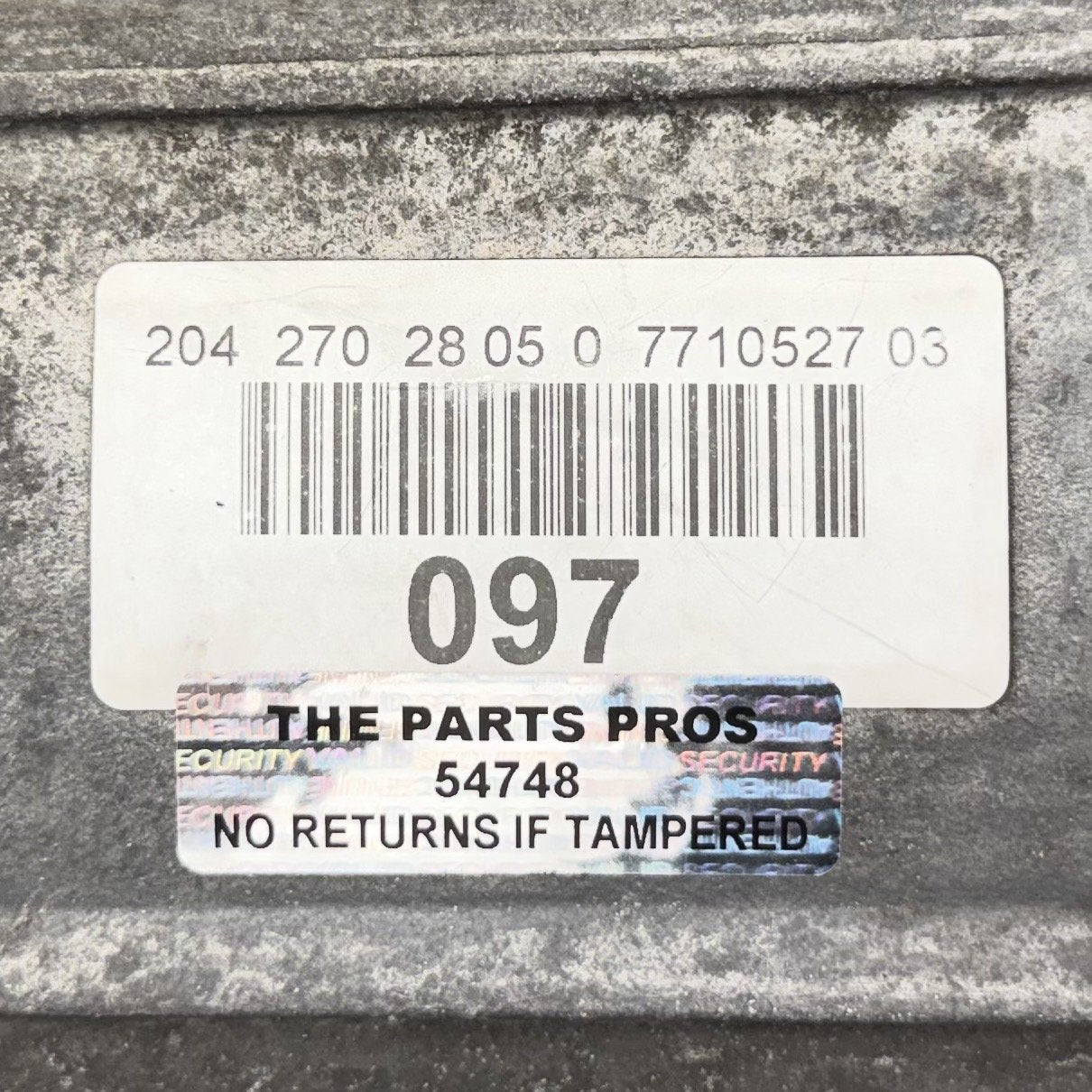 2012-2014 Mercedes C250 W204 722.9 7G Automatic Transmission Assembly 54K OEM