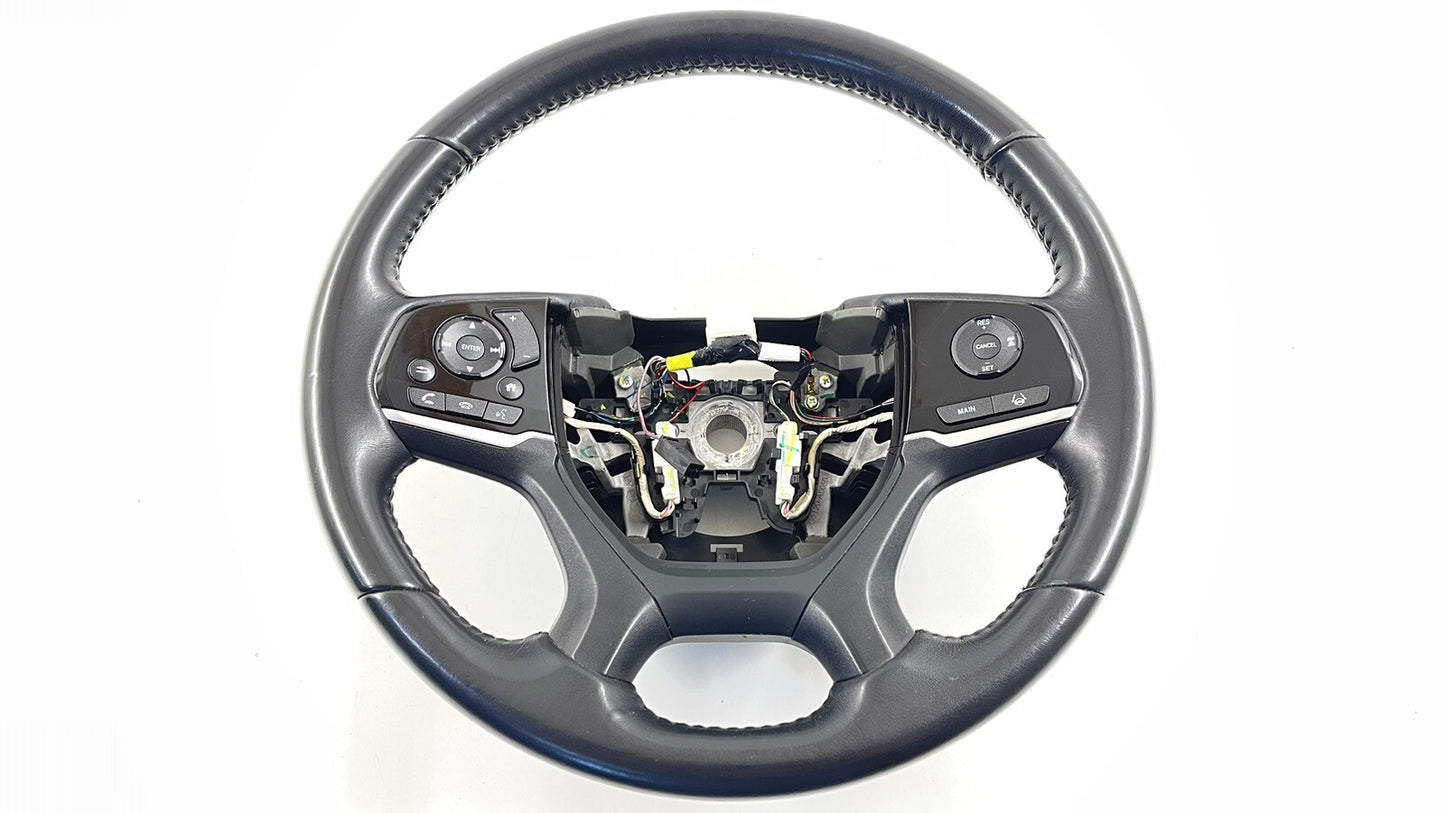 18-22 Honda Odyssey Driver Steering Wheel Leather Black 78500-THR-A41 OEM