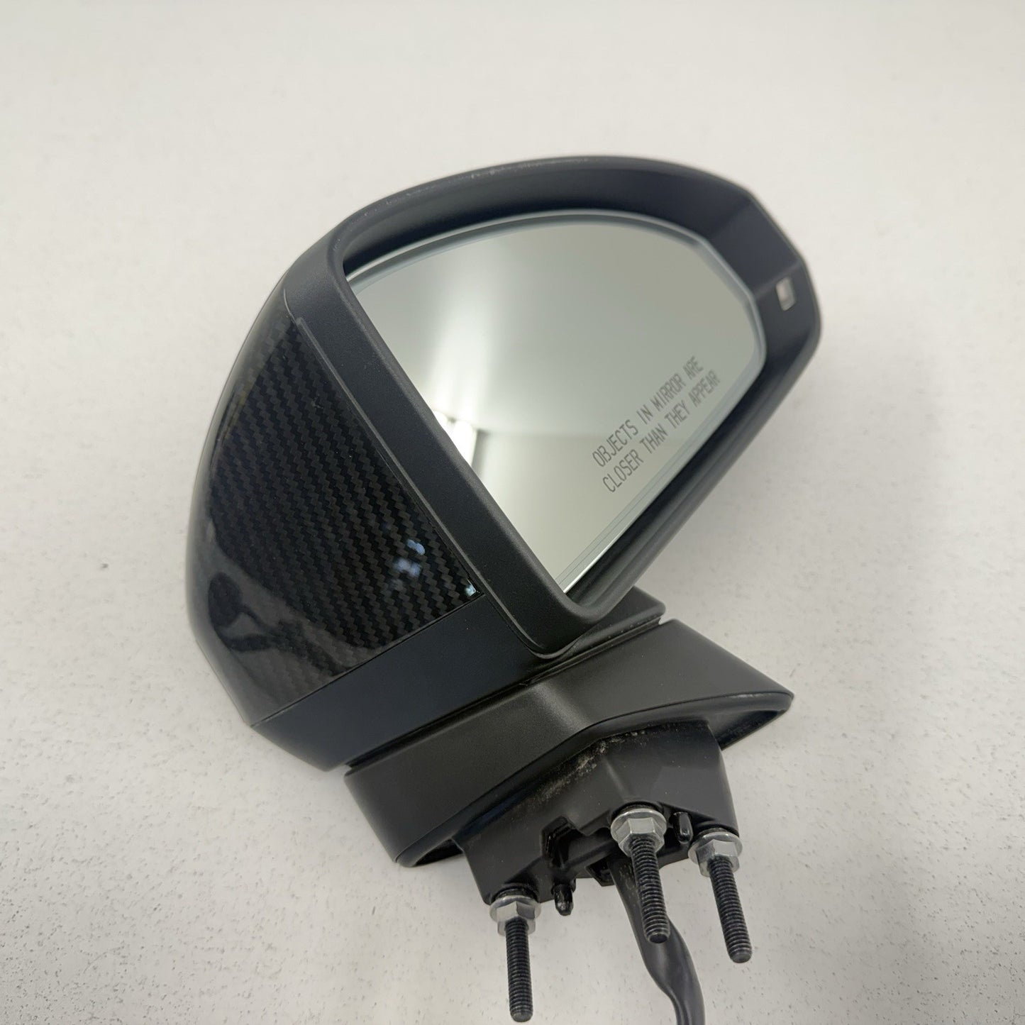 17-23 Audi R8 Carbon Fiber Door Mirror Pair Left & Right Genuine OEM