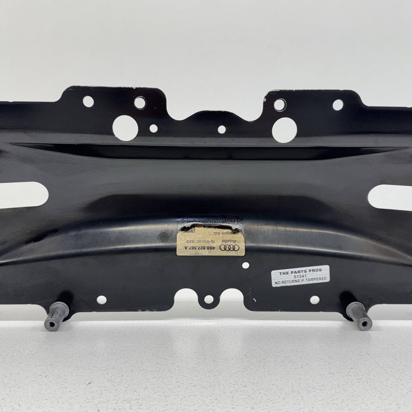 17-23 Audi R8 Rear Decklid Spoiler Support Mount Bracket 4S0827567A OEM