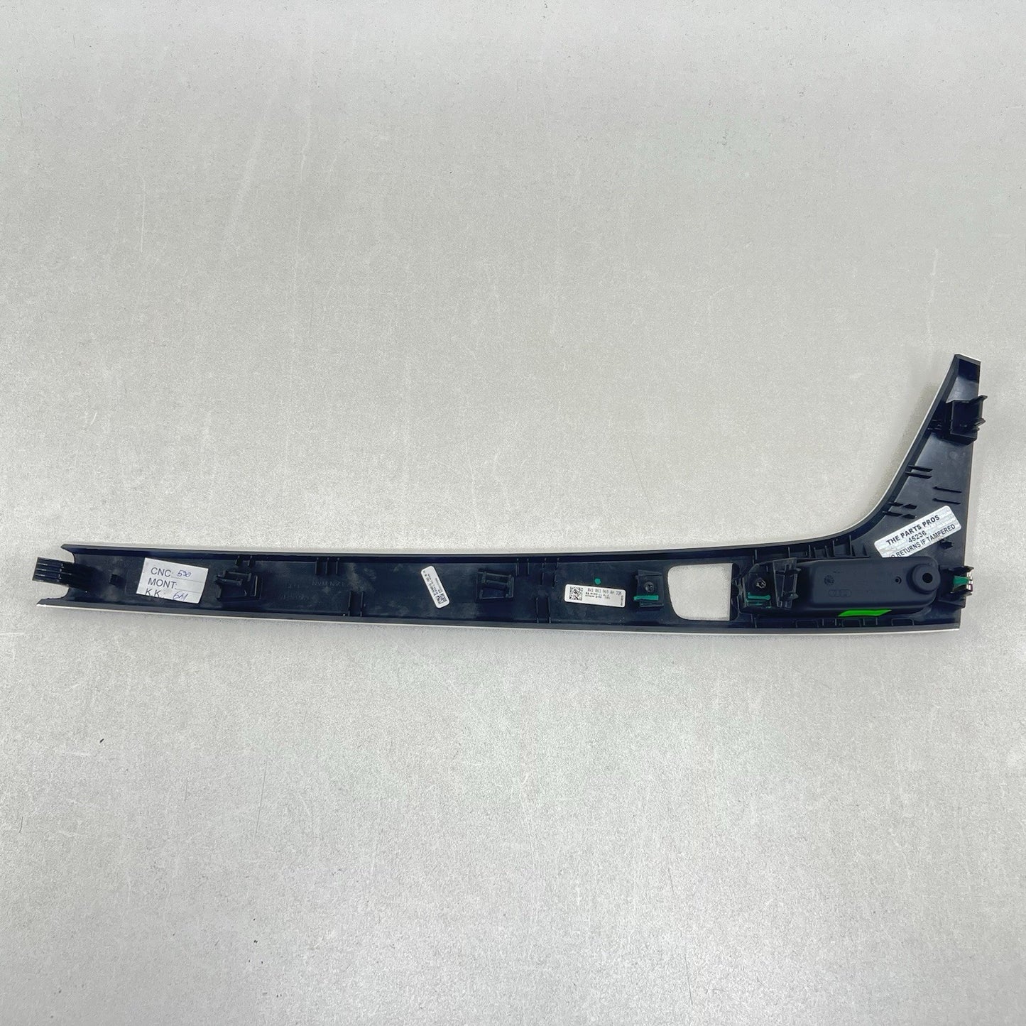 17-24 AUDI A4 INTERIOR TRIM SET DASHBOARD AND DOOR PANEL TRIMS ELLIPSE GRAY OEM