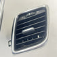 10-16 PORSCHE PANAMERA FRONT LEFT AND RIGHT DASH AIR VENT GRILL TRIM SET OEM