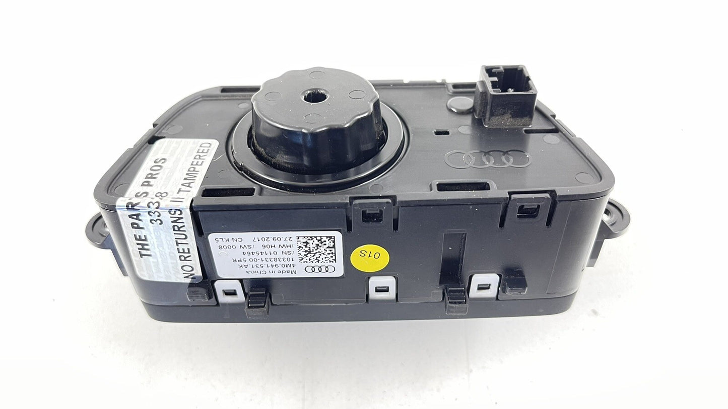 17-21 AUDI A4 S4 A5 S5 HEADLIGHT INTERIOR LIGHT CONTROL SWITCH 4M0941531AK OEM