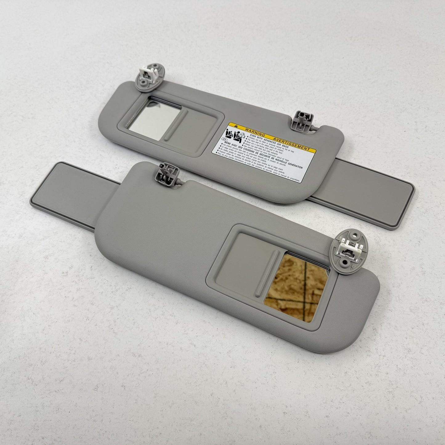 2019-2025 Toyota RAV4 Sunvisor Sun Visor Shade Pair Left & Right Gray OEM