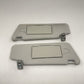12-14 Mercedes W218 CLS550 Sunvisor Sun Visor Shade Pair Left & Right Gray OEM