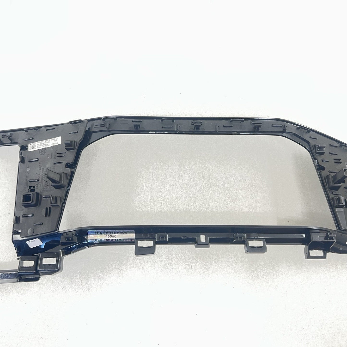 22-25 VOLKSWAGEN GOLF R CENTER DASH DISPLAY SCREEN RADIO SURROUND PANEL TRIM OEM