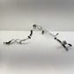 17-20 Toyota Prius Prime HVAC AC Air Hose Line Pipe Tube Set OEM