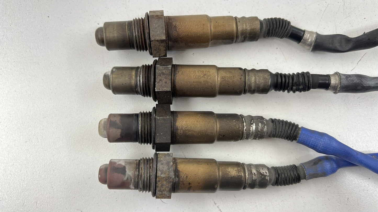 05-12 Porsche 911 997 Exhaust Oxygen O2 Sensor Set OEM