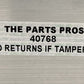 14-24 Maserati Ghibli Passenger Right Rear Door Glass Window Single Pane OEM