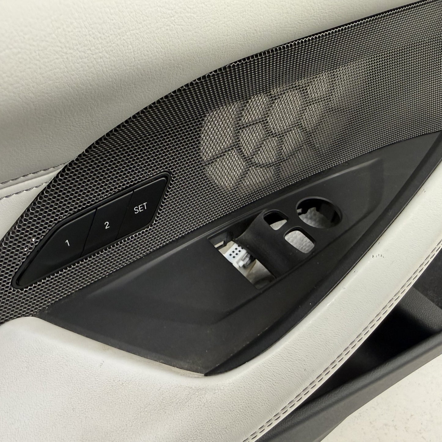 2021-2026 BMW M4 G82 Coupe Interior Door Quarter Trim Panel Set Silverstone OEM