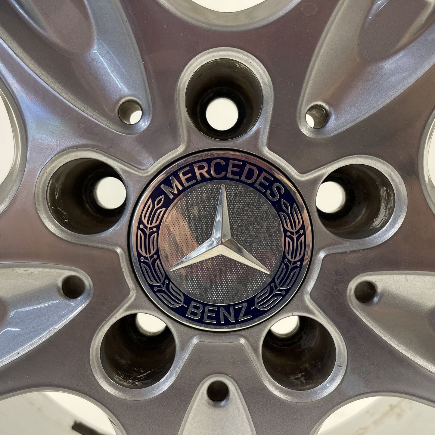 08-14 MERCEDES C350 W204 FRONT WHEEL RIM 17x7.5 +47 OFFSET 2044016002 OEM