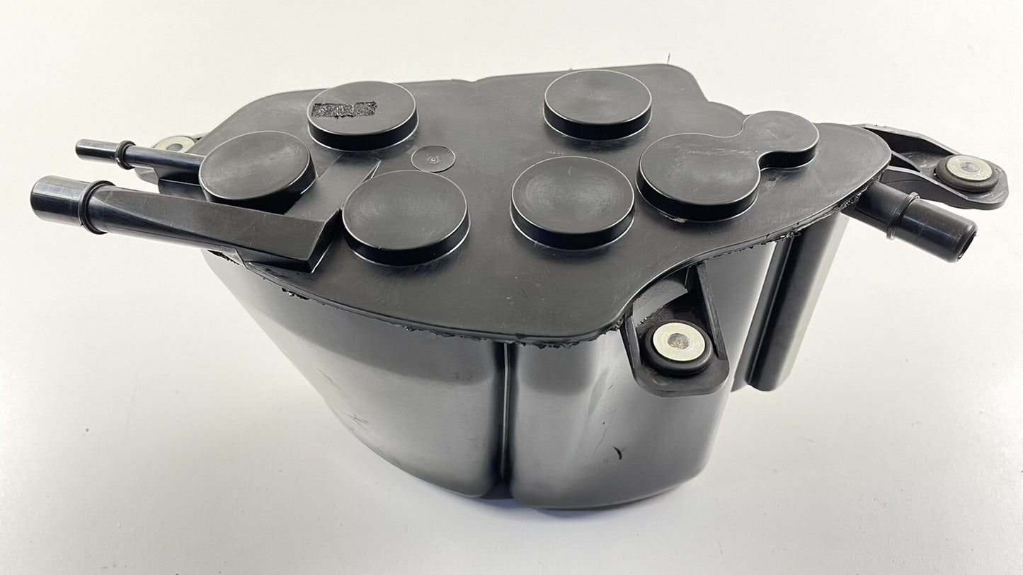 08-15 AUDI R8 SPYDER FUEL EVAP VAPOR CHARCOAL EMISSION CANISTER 3D0201801F OEM