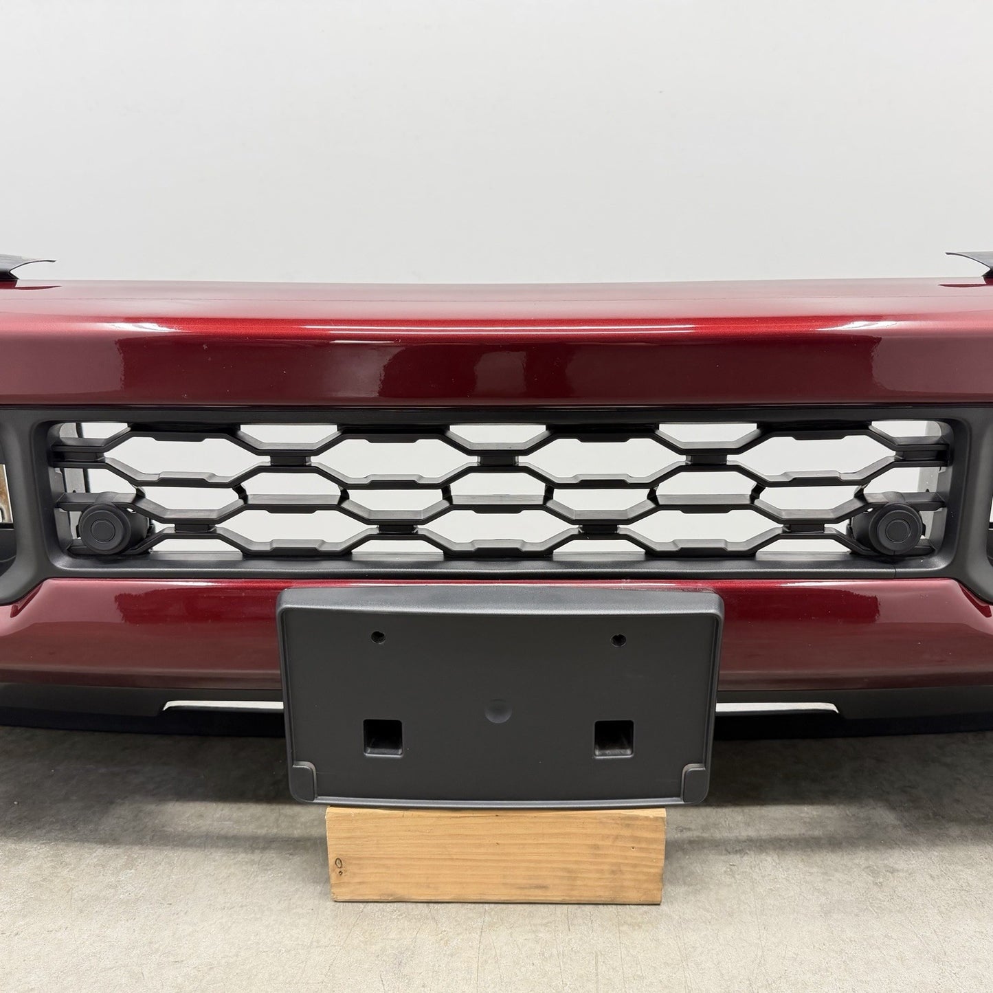 19-24 Ram 4500 5500 Front Bumper Assembly Complete With Sensors Painted Red OEM