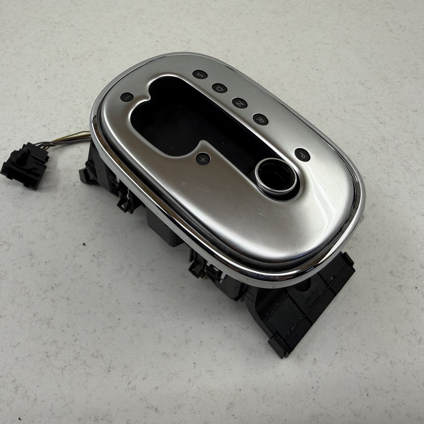 2014-2018 Bentley Flying Transmission Gear Indicator Plate Cover Silver OEM