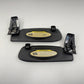 05-12 Porsche 911 997 Cabriolet Sunvisor Sun Visor Shade Pair Black OEM