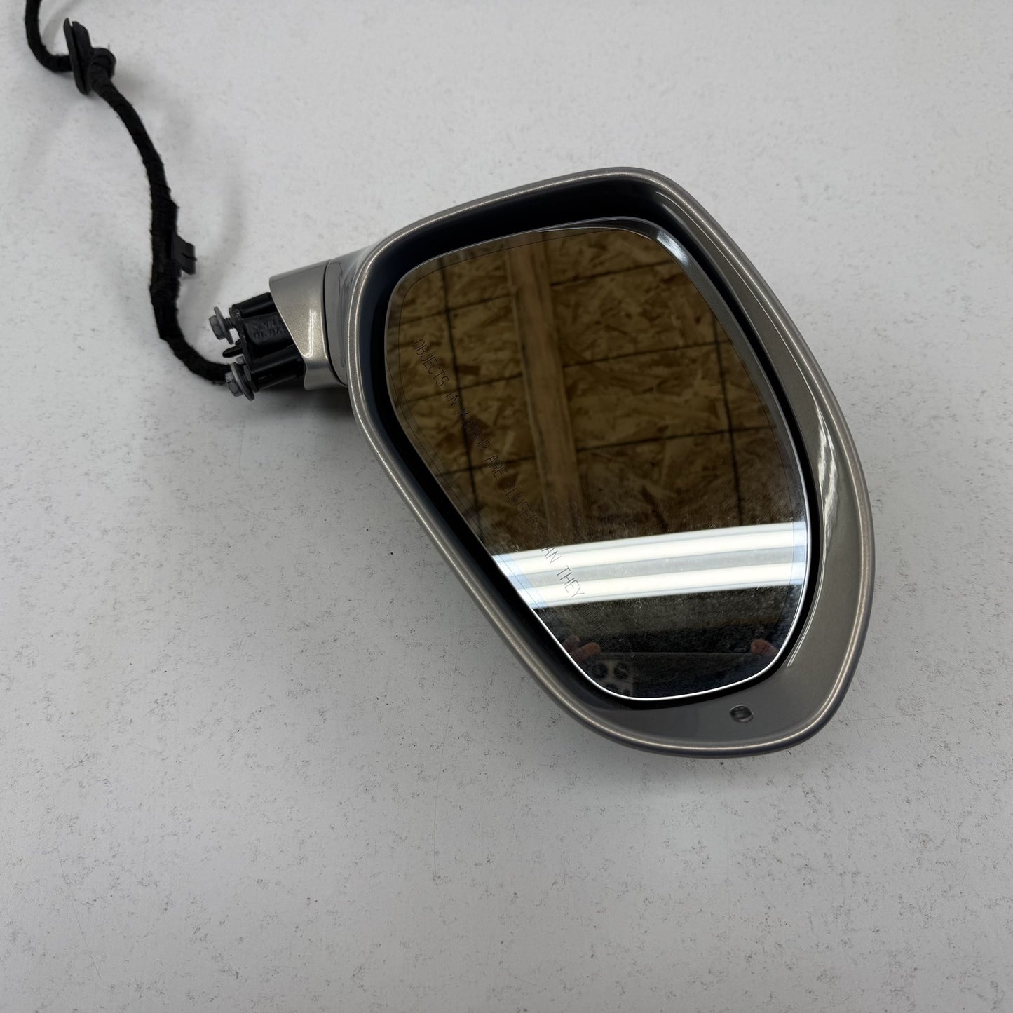 2014-2018 Bentley Flying Spur Right Front Door Mirror Side View Silver OEM