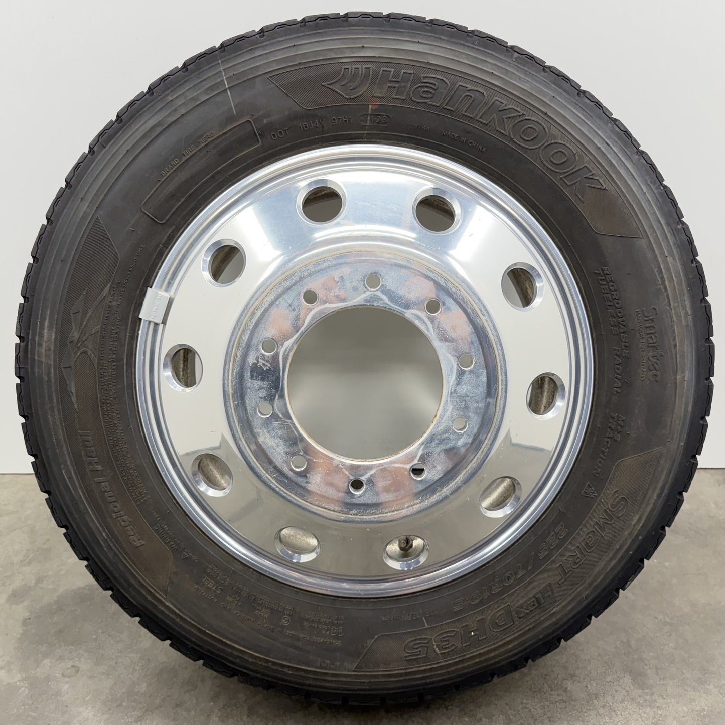 2019-2026 Ram 4500 5500 Dually Wheels Set of 6 Rims & Tires Polished Alcoa Style