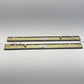 12-18 Mercedes W218 CLS550 Front Illuminated Door Sill Scuff Kick Plate Pair OEM