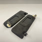 12-16 BMW M5 F10 Left & Right Sunvisor Sun Visor Shade Pair Alcantara Suede OEM