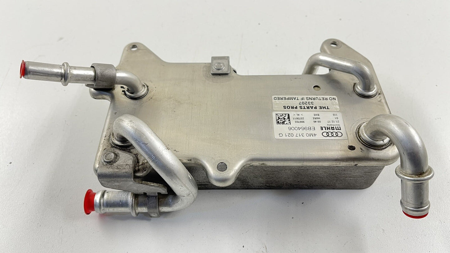 18-23 AUDI S4 S5 TRANSMISSION OIL COOLER HEAT EXCHANGER 4M0317021G OEM